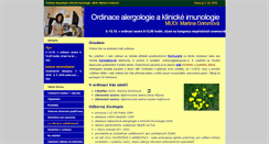 Desktop Screenshot of alergousti.cz